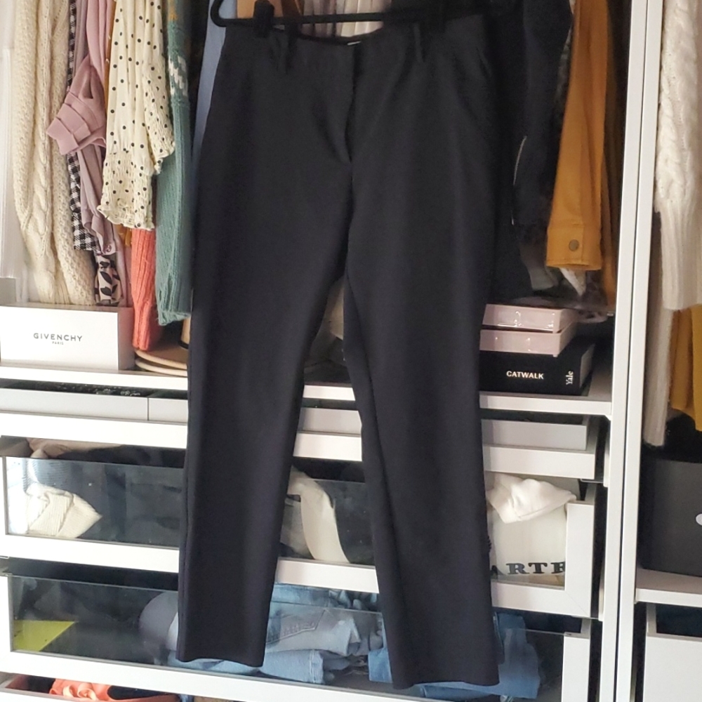 H&M Fitted Dress Pants Size 10 Black